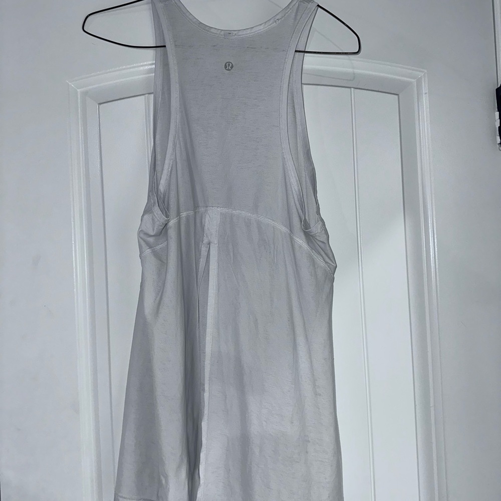 Lululemon White Tank Top - Picture 2 of 4